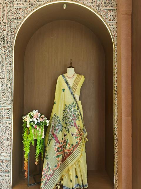 Akshara muga cotton indian sarees wholesale